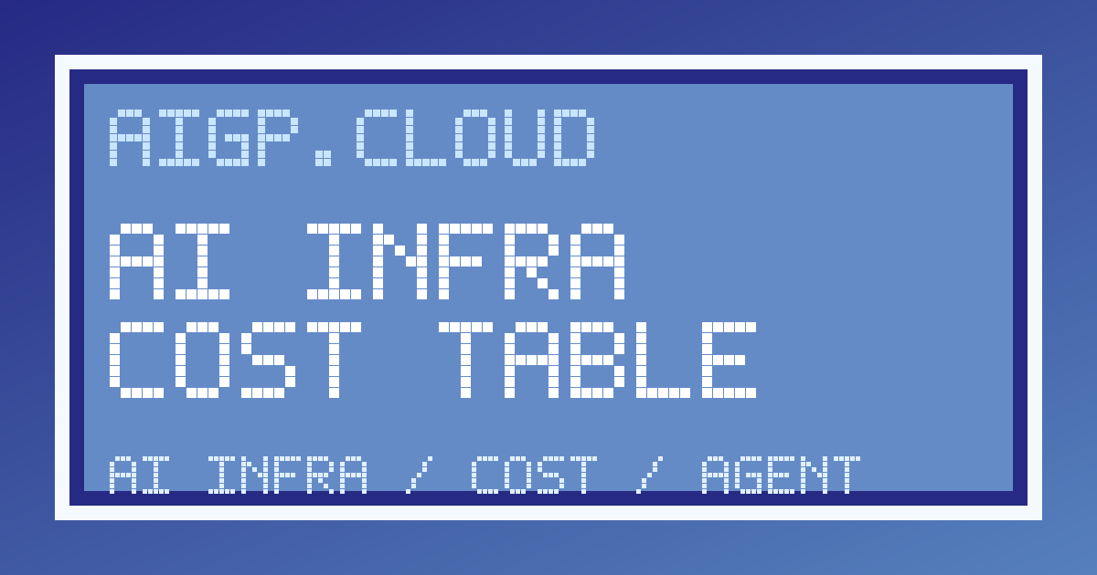 개인 AI 인프라 비용표: API, 로컬 LLM, GPU 서버를 어떻게 나눌까 - AIGP Cloud